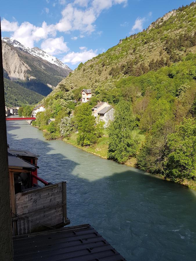 Hotel De La Gare Modane Luaran gambar